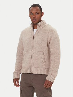 Guess Jeans Guess Jeans Kardigán M5BR07 Z0662 Hnedá Regular Fit