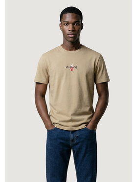 Tommy Jeans Tommy Jeans T-shirt DM0DM22532 Beige Casual Fit