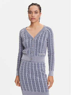 Guess Guess Kardigan W5YR15 Z3OU0 Plava Regular Fit