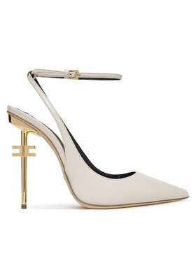 Elisabetta Franchi Elisabetta Franchi Sandale SA-26B-51E2 Écru