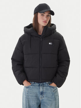 Tommy Jeans Tommy Jeans Зимно яке DW0DW21625 Черен Regular Fit