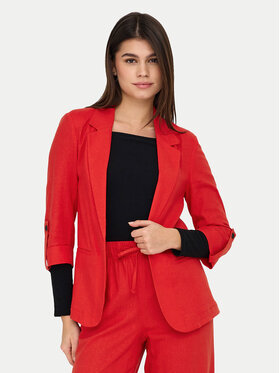 ONLY ONLY Zakó Caro 15312199 Piros Loose Fit