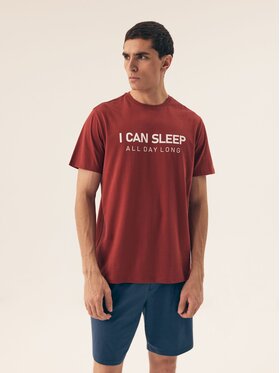 Henderson Henderson Piżama 42614 Czerwony Regular Fit