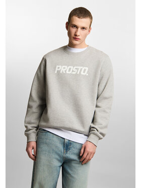 PROSTO. PROSTO. Bluza Old Logo KL261MSWE1012 Szary Regular Fit