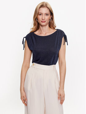 Marella Marella Bluse Elmo 2339410735 Dunkelblau Regular Fit