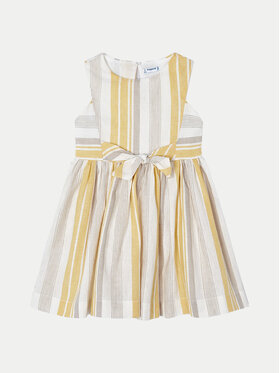 Mayoral Mayoral Rochie de vară 3925 Galben Regular Fit