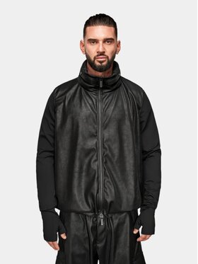 MADE BY SOCIETY MADE BY SOCIETY Kurtka anorak H17815PE1959993-HANORAC Czarny Basic Fit