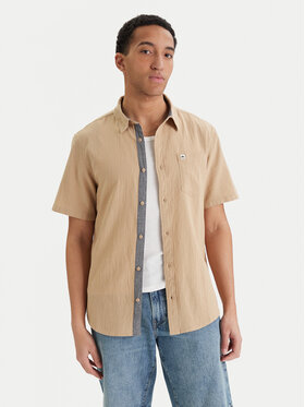 Quiksilver Quiksilver Hemd Time Box EQYWT04622 Beige Regular Fit