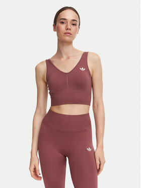 adidas adidas Sportinė liemenėlė Essentials Seamless Bralette KU9730 Rožinė