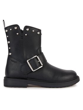 Geox Geox Čizme J Eclair Girl J369QK 000BU C9999 M Crna