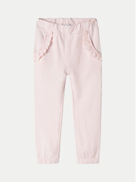 NAME IT NAME IT Teplákové kalhoty Luva 13232137 Růžová Regular Fit