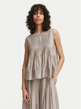 Eleh Eleh Blusa SS260268 Beige Regular Fit