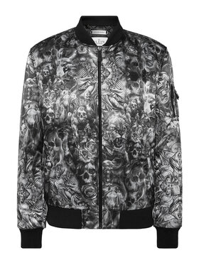 PHILIPP PLEIN PHILIPP PLEIN Bomber 2615 Nero Regular Fit