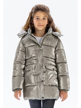 MINOTI MINOTI Kurtka zimowa 20coat56 Srebrny Regular Fit