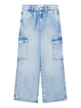 Guess Kids Guess Kids Spodnie materiałowe 173779 Niebieski Regular Fit