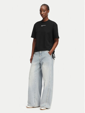 Karl Lagerfeld Jeans Karl Lagerfeld Jeans Тишърт B2W17074 Черен Regular Fit