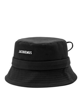 JACQUEMUS JACQUEMUS Klobúk typu bucket 223AC001U Čierna