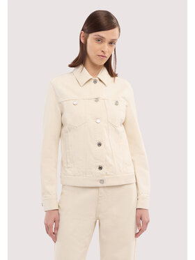 Trussardi Trussardi Płaszcz zimowy R4006100013N0DE Kremowy Regular Fit