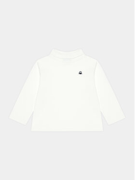 United Colors Of Benetton United Colors Of Benetton Bluzka 3FHAG105E Biały Regular Fit