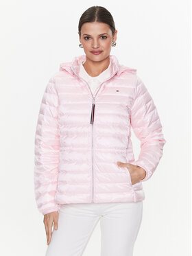 Tommy Hilfiger Tommy Hilfiger Dūnu jaka Feminne WW0WW37264 Rozā Regular Fit