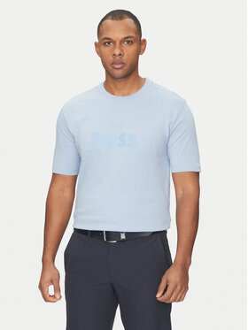 BOSS BOSS T-krekls 50531271 Zils Regular Fit
