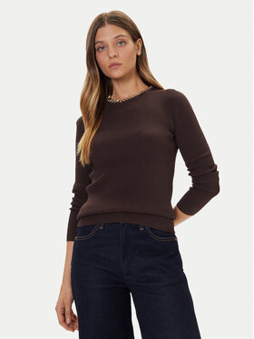 MICHAEL Michael Kors MICHAEL Michael Kors Светр MF561CJ33D Коричневий Slim Fit