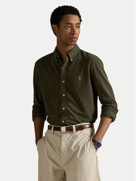 Polo Ralph Lauren Polo Ralph Lauren Риза 710654408111 Зелен Regular Fit