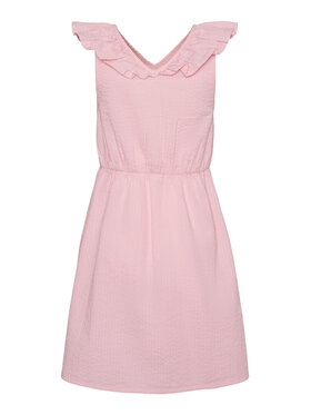 Vero Moda Girl Vero Moda Girl Sukienka 10286785 Różowy Loose Fit