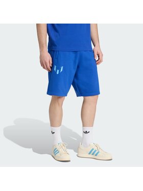adidas adidas Szorty sportowe Messi Niebieski jasny Regular Fit