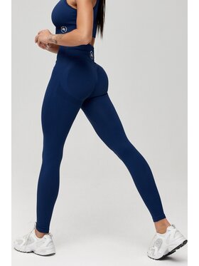 ROUGH RADICAL ROUGH RADICAL Legginsy SEAMLESS LINEA Granatowy Slim Fit
