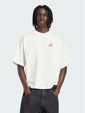 adidas adidas T-Shirt 162031 Biały Oversize