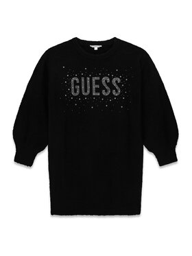 Guess Kids Guess Kids Sukienka codzienna 180605 Czarny Classic Fit