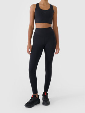 4F 4F Legginsy 4FWAW26TFTIF487-20S Czarny Active Fit