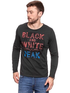 Wrangler Wrangler T-shirt PEAK TEE Nero Regular Fit