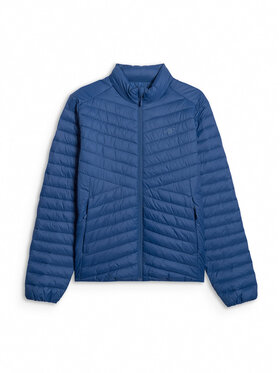 4F 4F Kurtka puchowa BASIC+ Granatowy Regular Fit
