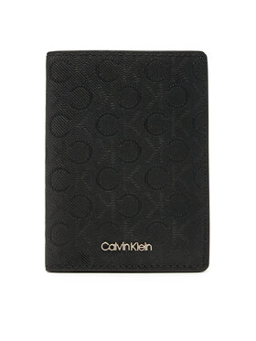 Calvin Klein Calvin Klein Portafoglio grande da uomo Ck Must Mono Bifold 7cc W/Coi K50K512686 Nero