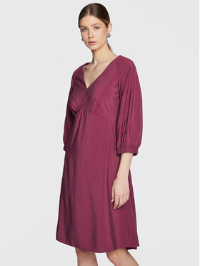 Closet London Closet London Vsakodnevna obleka D8422 Bordo rdeča Regular Fit