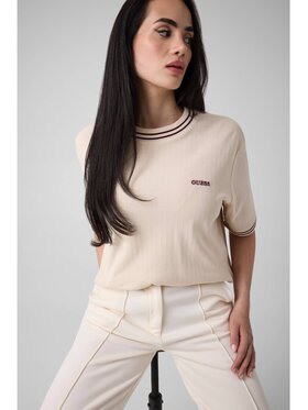 Guess Guess T-Shirt 183937 Béžová Classic Fit