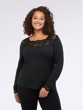 Fiorella Rubino Fiorella Rubino Blusa G094L008556N033 Nero Regular Fit