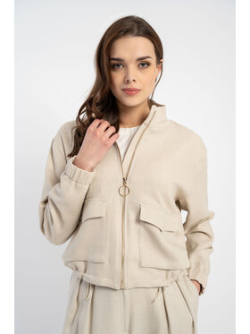 CLICK CLICK Bunda pro přechodné období 71-0000 Béžová Regular Fit