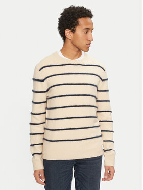 Brave Soul Brave Soul Maglione MK-248OSLO Beige Regular Fit