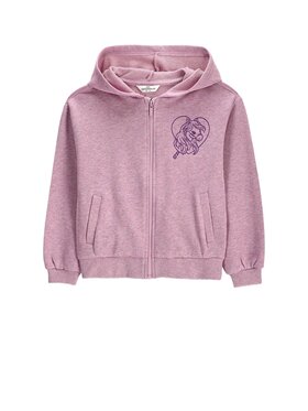 Coccodrillo Coccodrillo Mikina ZC6132401HGK-016 Fialová Regular Fit