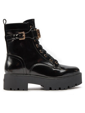 Guess Guess Botine Vaires FLTSOM PAT10 Negru
