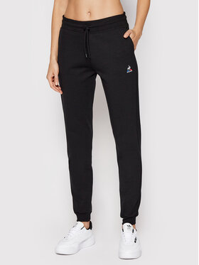 Le Coq Sportif Le Coq Sportif Παντελόνι φόρμας 2210517 Μαύρο Regular Fit
