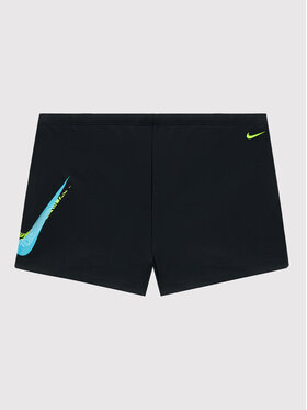 Nike Nike Бански Swoosh Square Leg NESSB565 Черен
