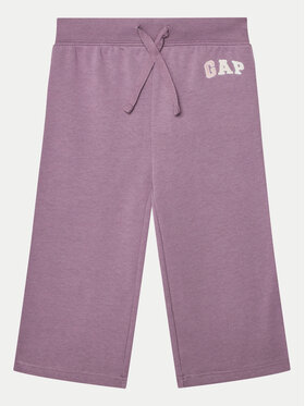 Gap Gap Spodnie dresowe 635493 Fioletowy Regular Fit