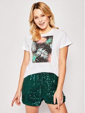 Lee Lee T-Shirt Lee Graphic Tee L41AEPLJ 112108851 Biały Regular Fit