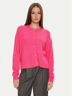 American Vintage American Vintage Cardigan Damsville DAM19EH24 Rosa Loose Fit