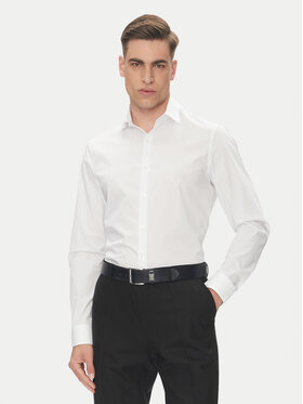 Calvin Klein Calvin Klein Camicia Essential LV019EU000 Bianco Slim Fit