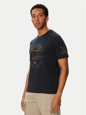 Aeronautica Militare Aeronautica Militare T-Shirt 262TS2580UJ00750 Σκούρο μπλε Regular Fit